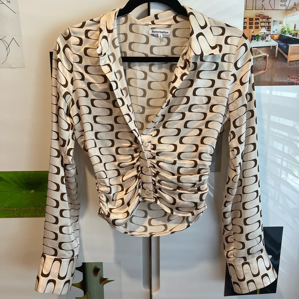 Reformation Blouse